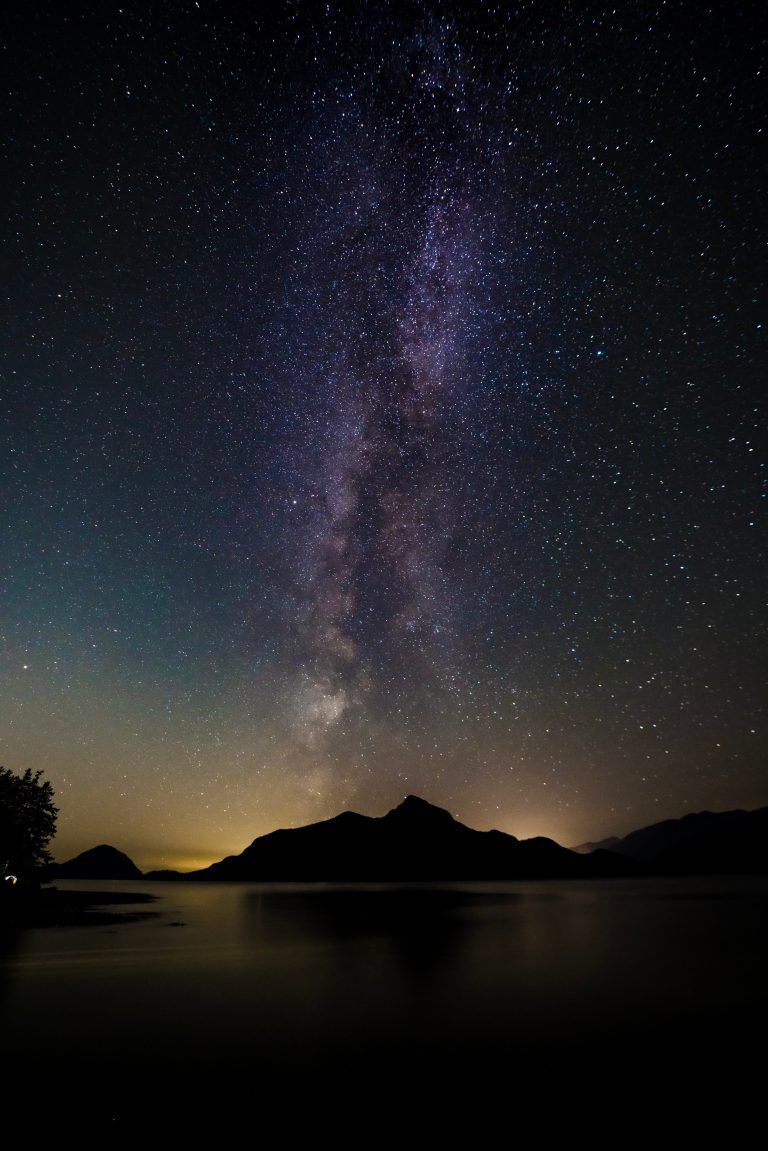 Aurora Borealis Northern Lights In Squamish Bc Snappefy Free